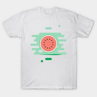 Watermelon in a splash of juice T-Shirt